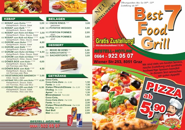 Best Food Grill Hauptbahnhof