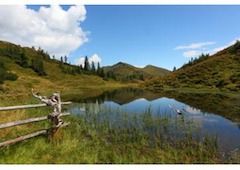 Traumhafter Bergsee in Großarl