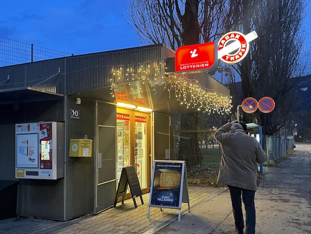 Tabak Trafik - Kiosk beim Stadion