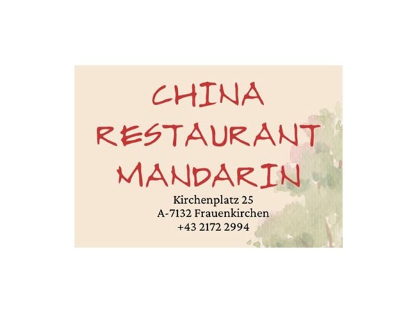 Chinarestaurant Mandarin
