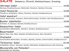 mund.art Pizzeria Salate