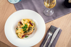 vegetarische Hauptspeise im Aktiv- & Gesundheitsesort das GXUND