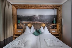 Doppelbett Thermenappartements das GXUND