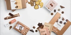 ca. 70 verschiedene Pralinen in unserem Geschäft
 Neuhaus Chocolatier Individuelle Geschenksverpackungen