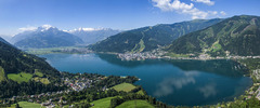 Zell am See ist die Region mit Gletscher, Berge und See