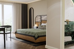 Die Zimmer und Suiten des EST Hotel Palais Chotek in Wien vereinen edle Materialien, hochwertige Möbel und klassisches Parkett.