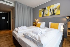 hotel bed